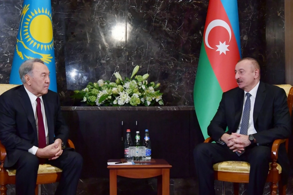 Nursultan Nazarbayev Azərbaycan Prezidentinə başsağlığı verib