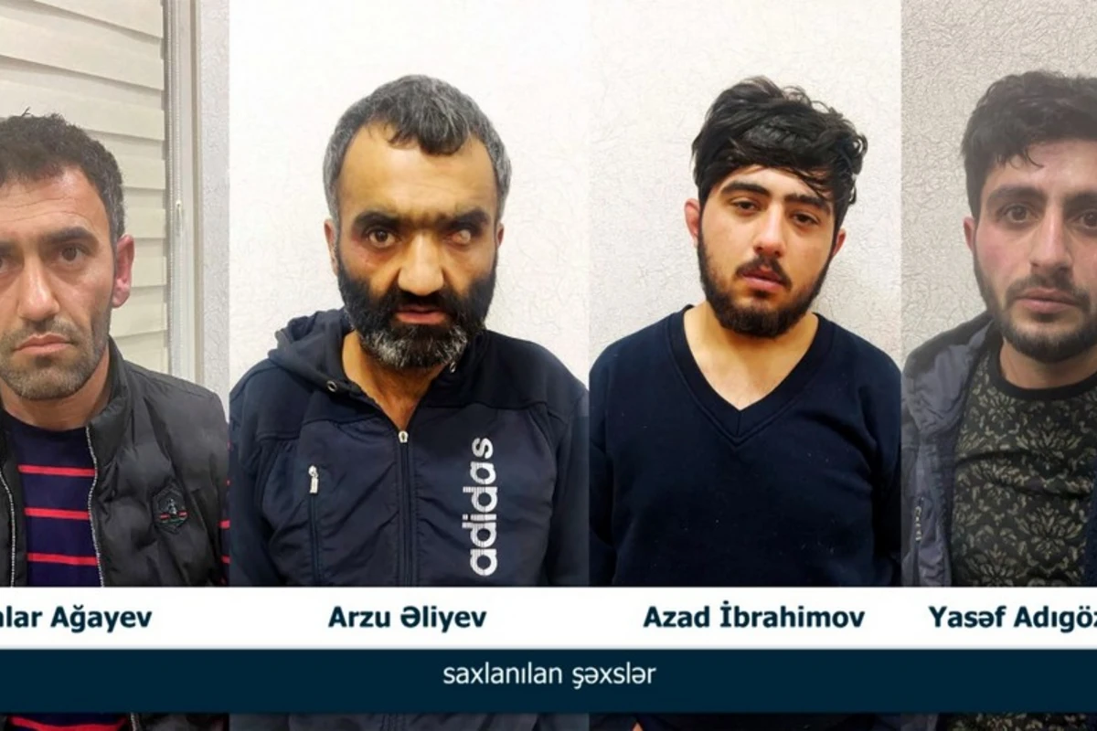 Bakıda avtomobillərin akkumulyatorunu oğurlayan 4 nəfər saxlanılıb