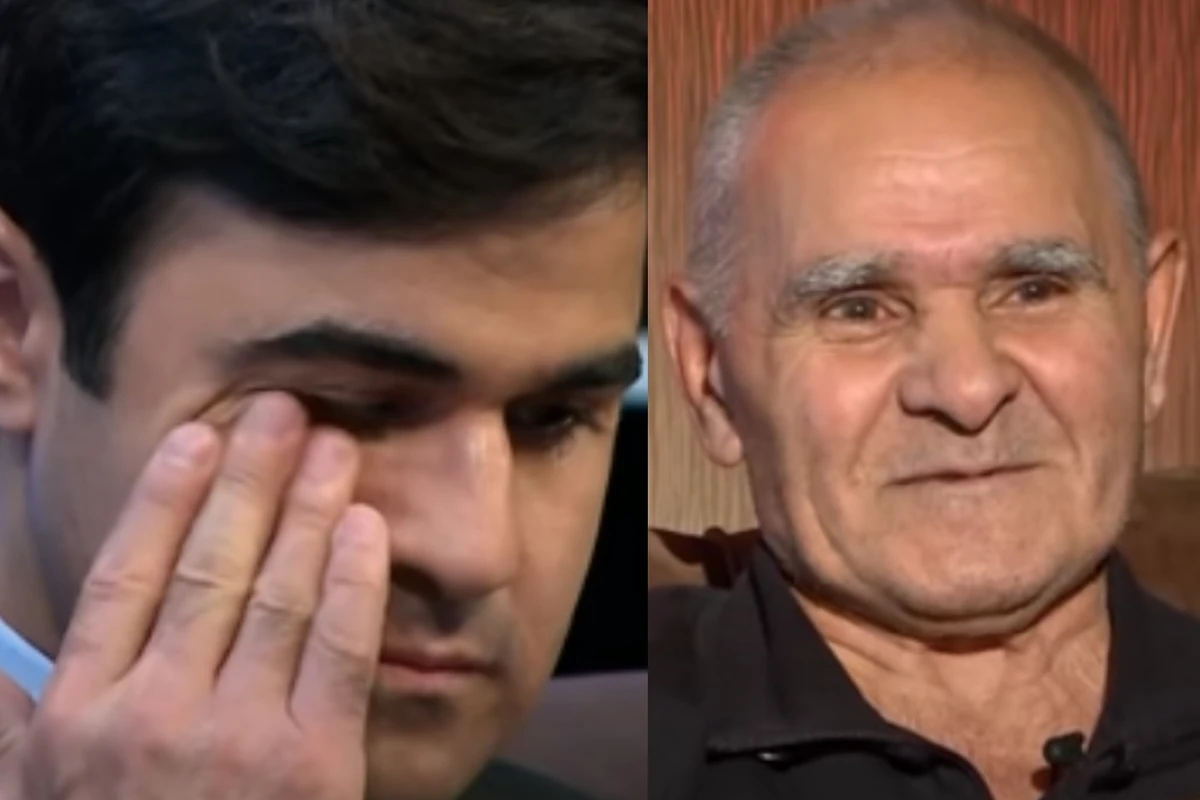 Xəstə atasının sözləri məşhur xanəndəni ağlatdı - VİDEO