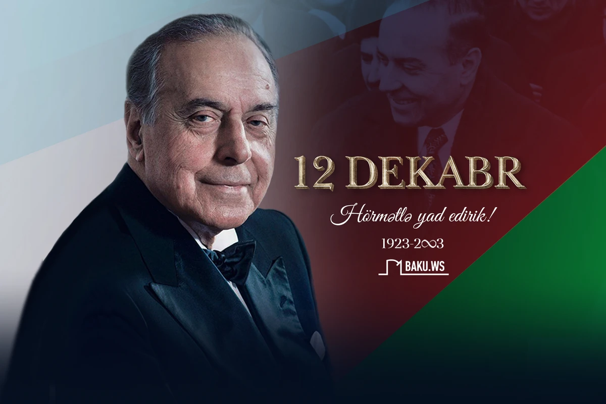 Ümummilli Lider Heydər Əliyevin anım günüdür