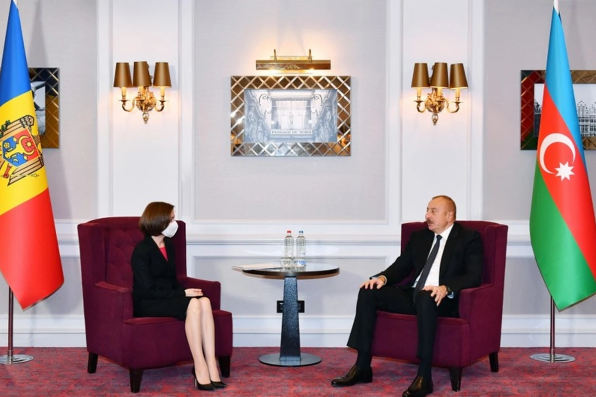 Brüsseldə Azərbaycan və Moldova prezidentlərinin görüşü olub - YENİLƏNİB - FOTO
