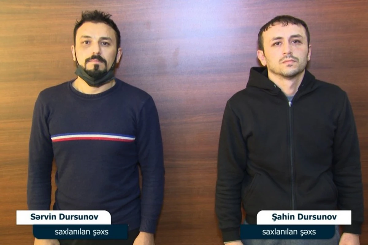 Bakıda qardaşlar 4 evdən oğurluq edib - VİDEO/FOTO