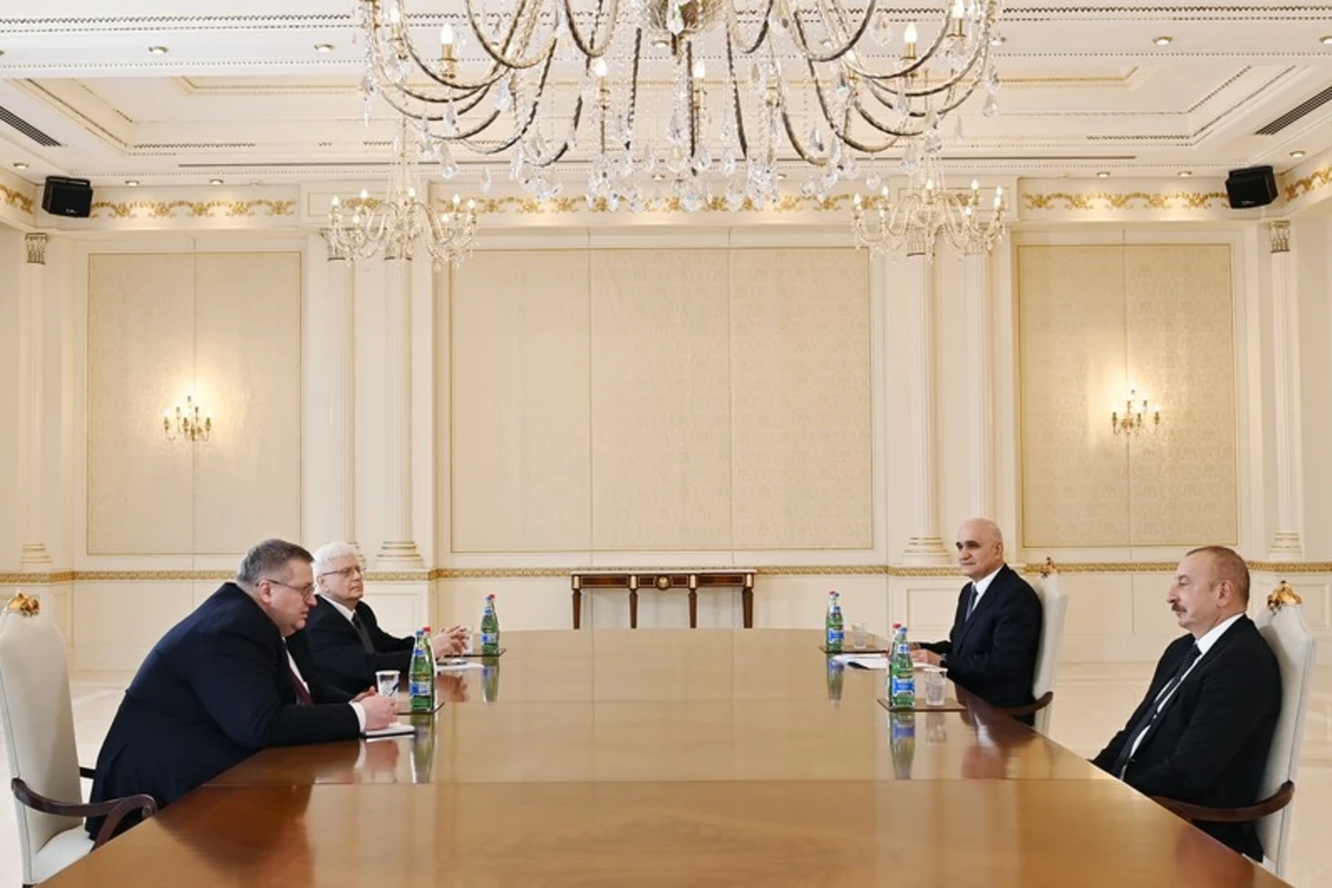 Prezident İlham Əliyev Rusiya Baş nazirinin müavinini qəbul edib