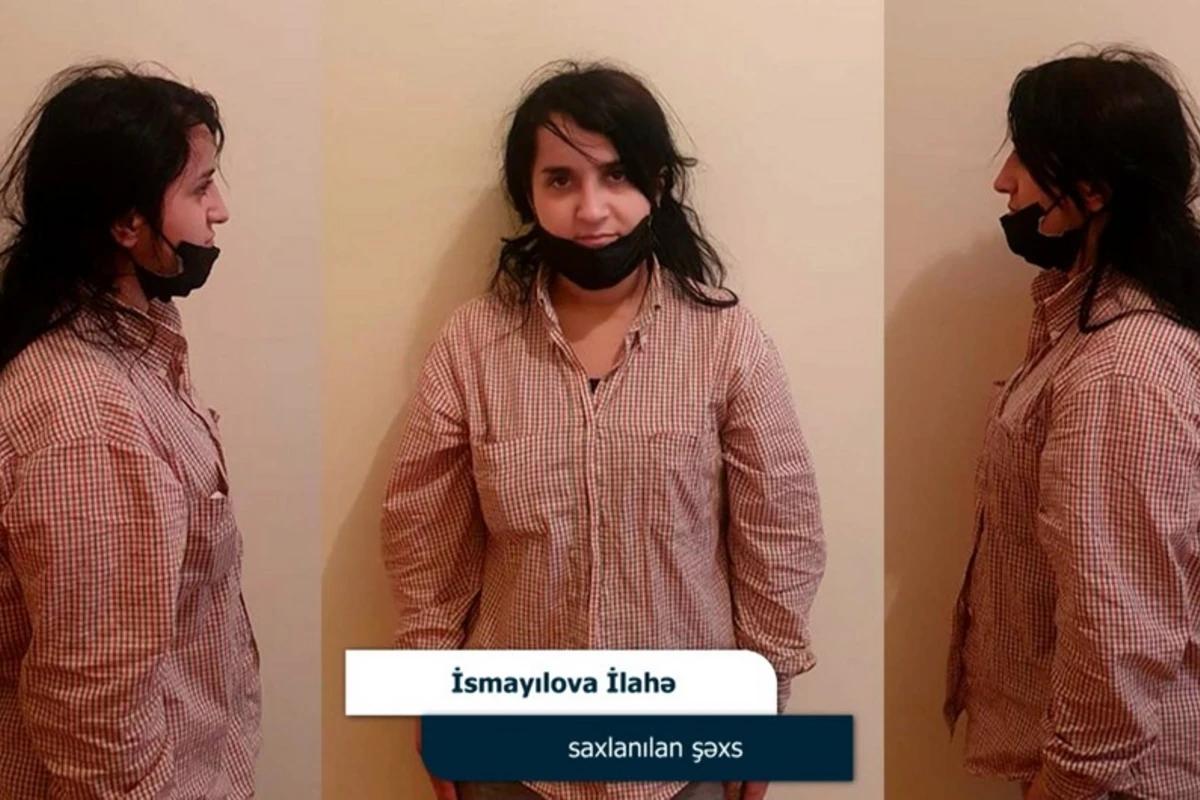 Bakıda qadın narkotacir saxlanılıb - FOTO