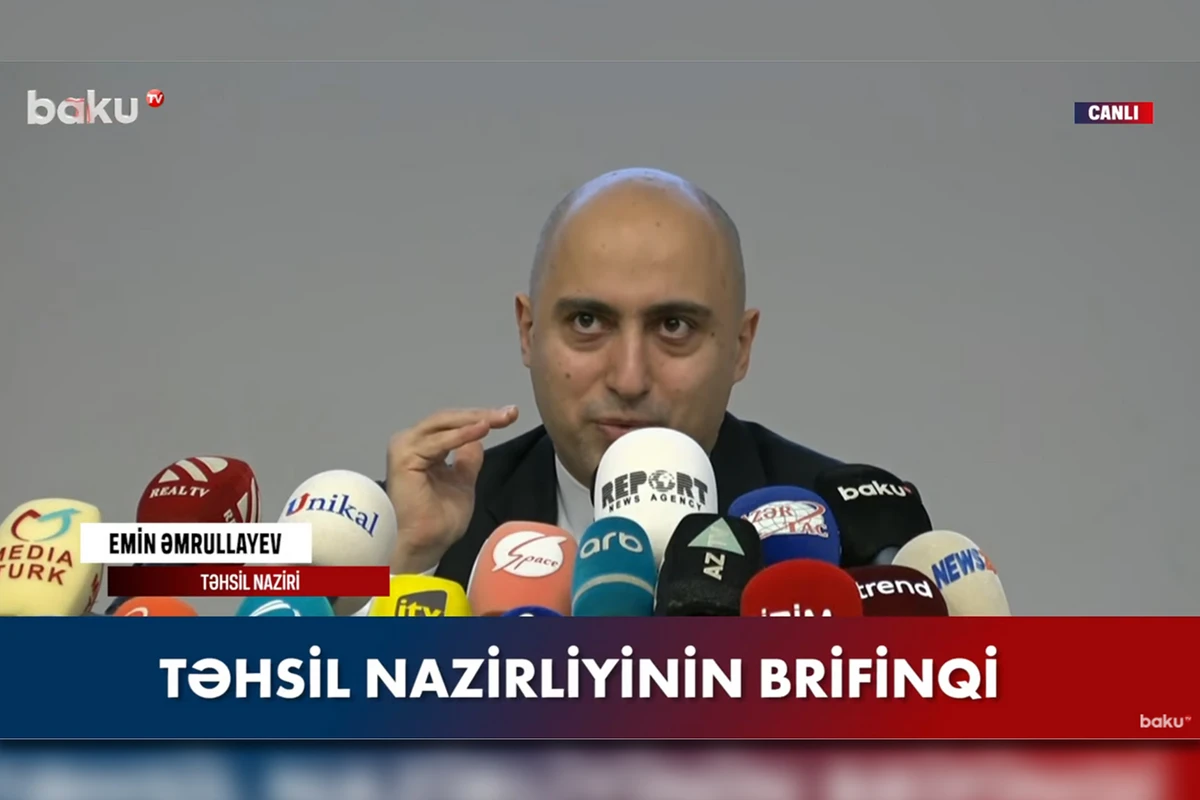 Təhsil naziri: “Direktor olmaq istəmirlər” - VİDEO
