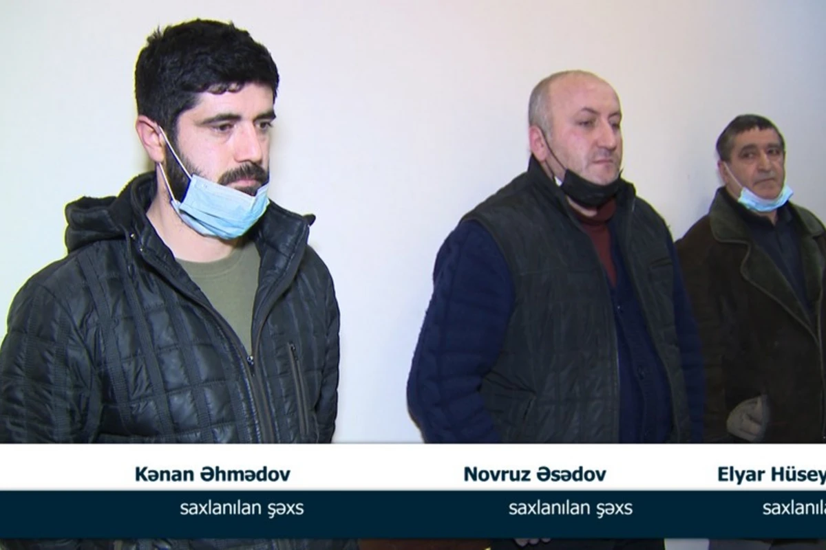 Bir neçə gün əvvəl saxlanılan şəxslər yenidən eyni əməli törədiblər - VİDEO/FOTO
