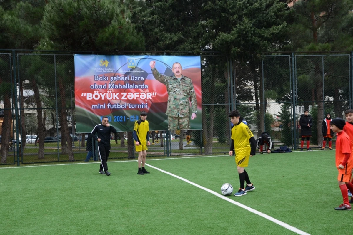 Bakının abad məhəllələrində “Böyük Zəfər” məhəllələrarası mini futbol yarışları keçirilib - FOTO