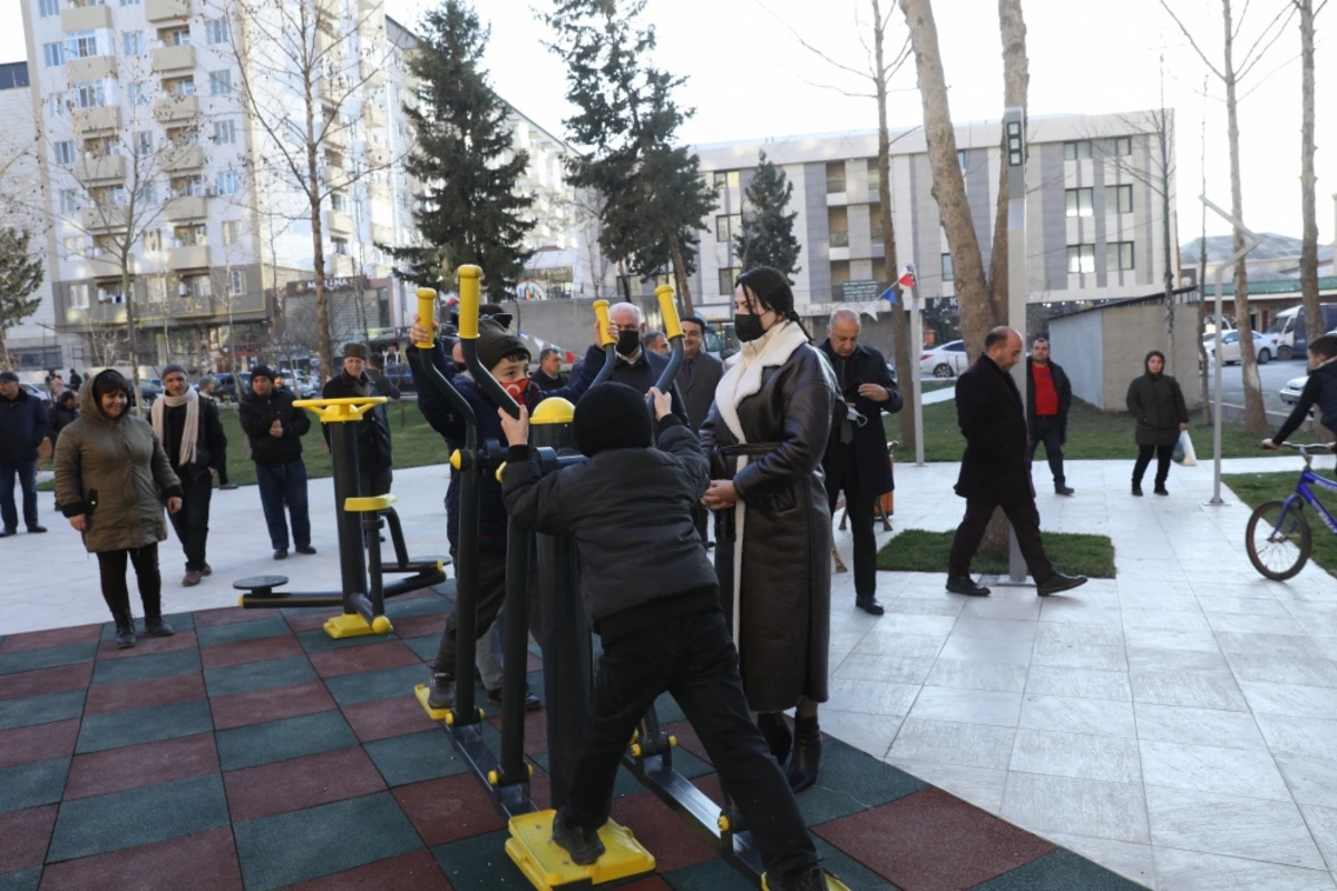 Xırdalan şəhərində üç istirahət parkı istifadəyə verilib - FOTO Xırdalan şəhərində üç istirahət parkı istifadəyə verilib - FOTO