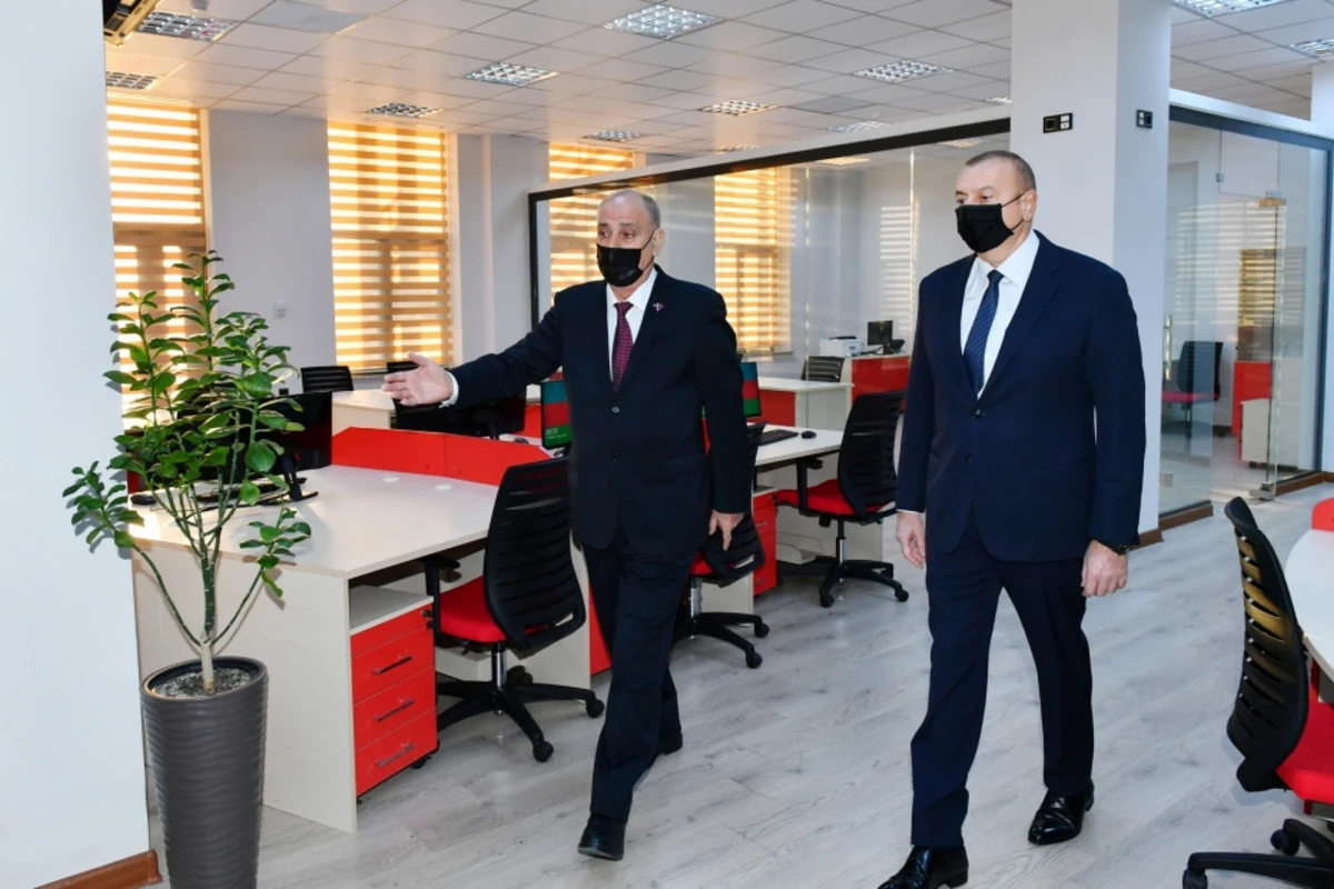 Prezident İlham Əliyev AZƏRTAC-ın yeni binası ilə tanış olub - VİDEO/FOTO - YENİLƏNİB