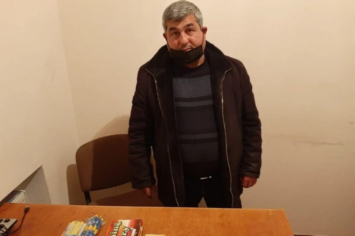 Şamaxı və Qaxda pirotexniki vasitələr satan şəxslər saxlanılıb - FOTO