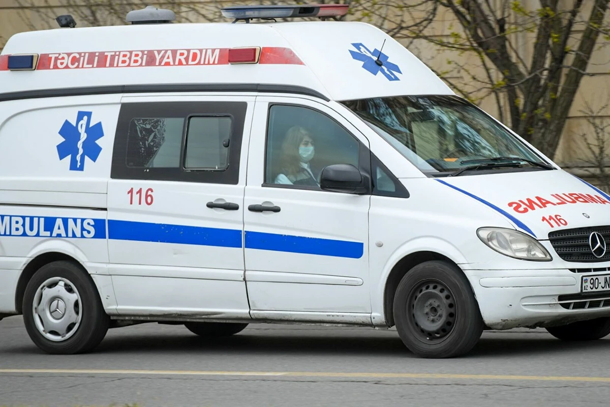 Azərbaycanda polis qəzaya düşdü