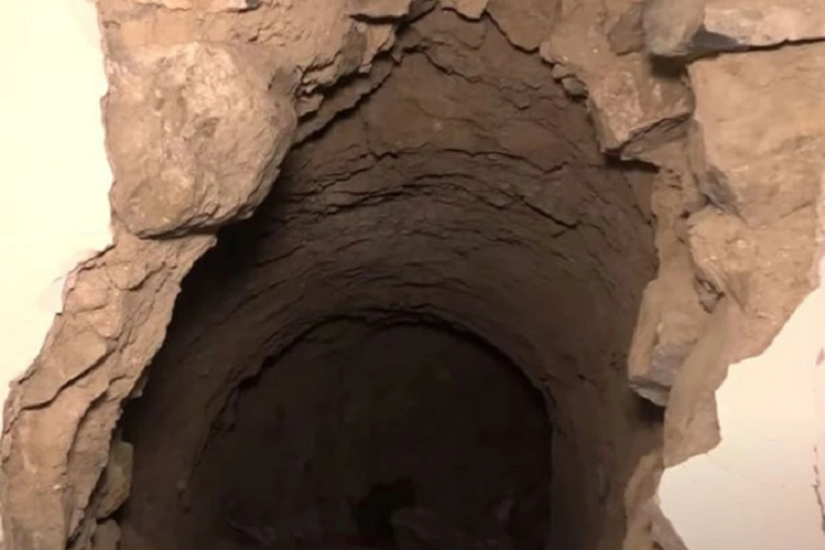 Hadrutda müəmmalı tunel aşkarlandı - VİDEO