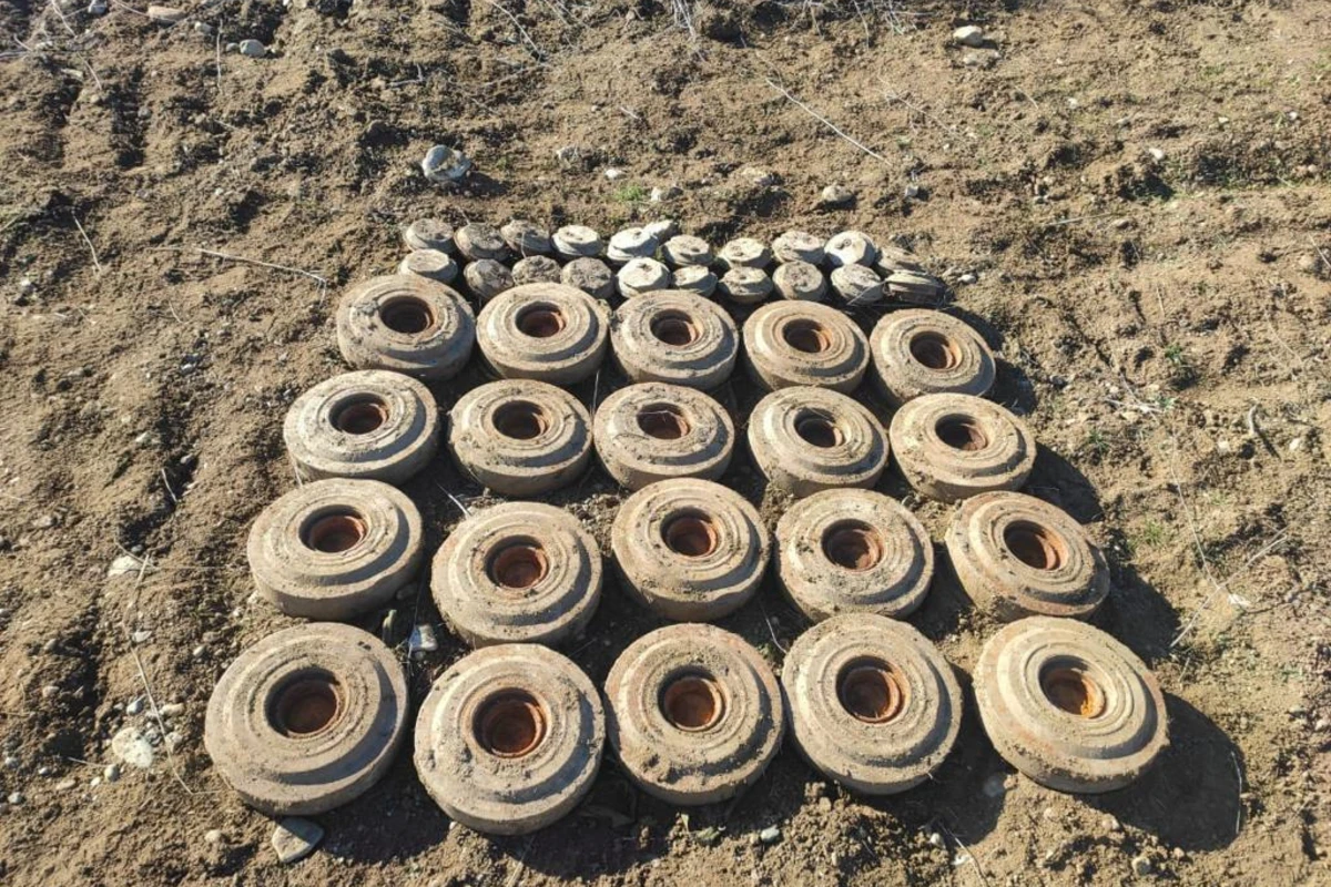 Ötən ay işğaldan azad olunan ərazilərdə aşkarlanan minaların sayı açıqlandı