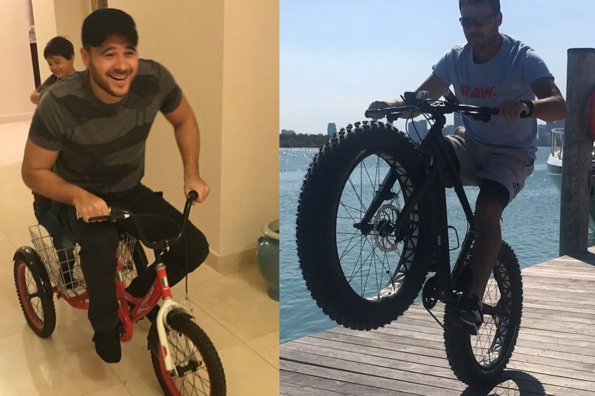 Emin Ağalarovun velosiped sevgisi - FOTO Emin Ağalarovun velosiped sevgisi - FOTO