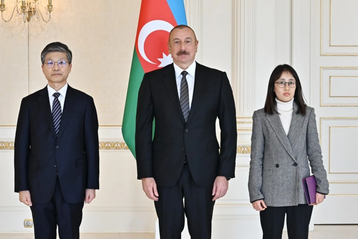 Prezident Koreyanın Azərbaycandakı yeni səfirinin etimadnaməsini qəbul edib - YENİLƏNİB