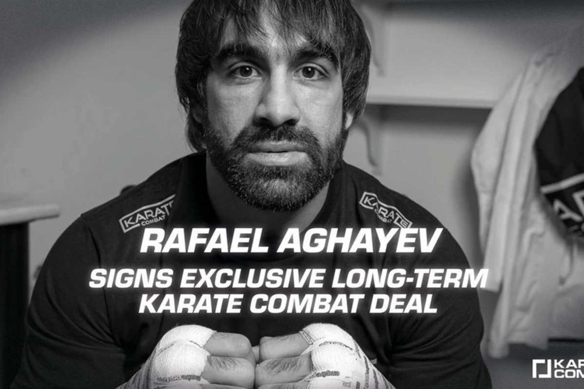Rafael Ağayev yenidən Karate Combatda: Müqavilə imzalamaqdan məmnunuq