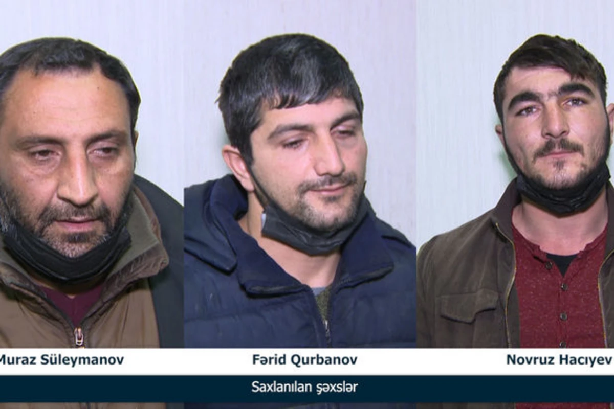 İşlədikləri obyektdən oğurluq edən şəxslər tutuldu - FOTO/VİDEO