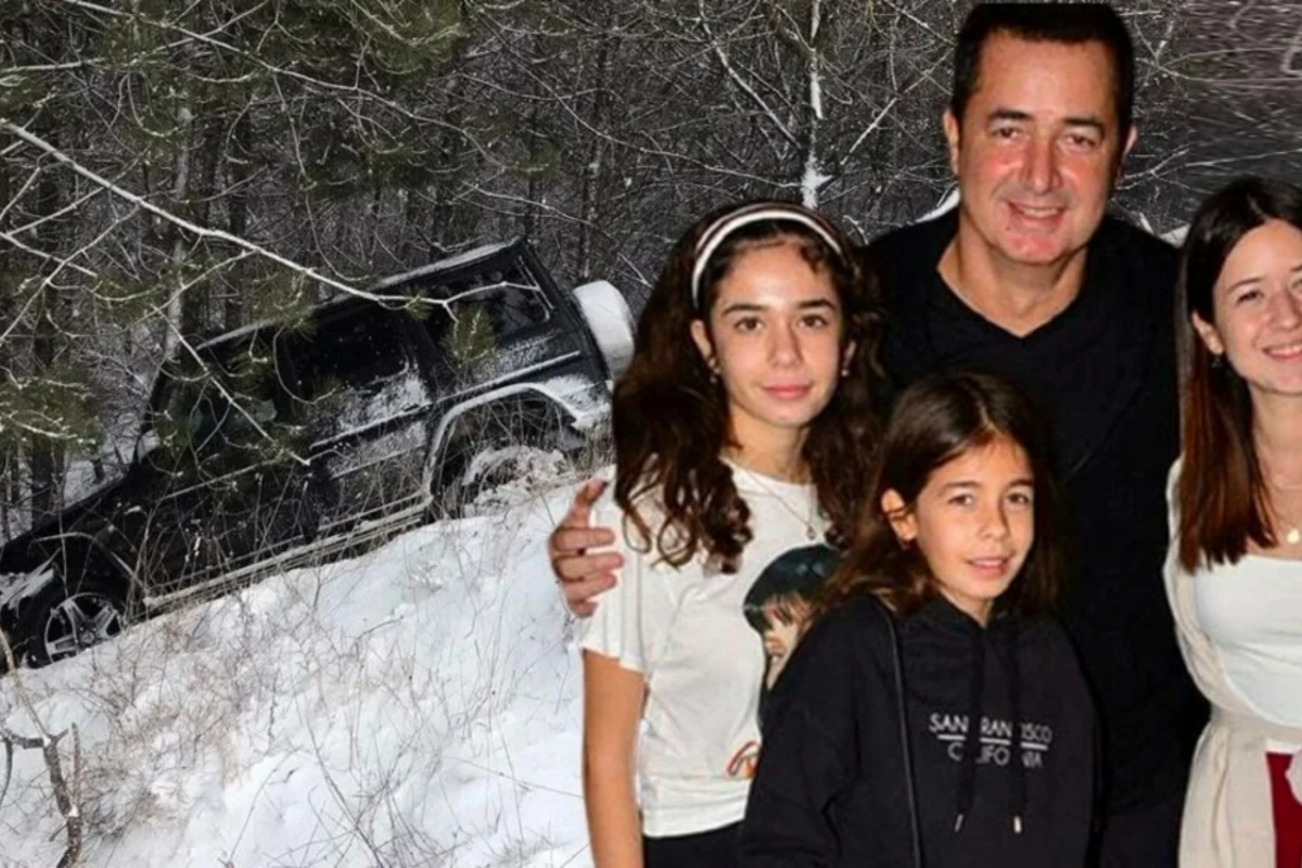 Acun Ilıcalının qızları qəzaya düşdü - FOTO