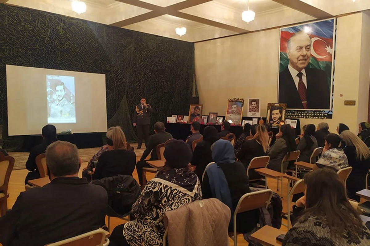 Şəhid Sərxan Əliyevin xatirəsinə həsr olunan anım mərasimi keçirilib - FOTO/VİDEO