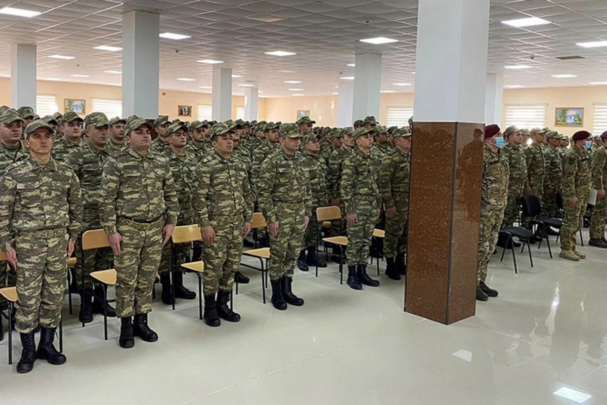 Azərbaycanda ehtiyatda olan hərbçilərin təlim toplanışı başlayıb - FOTO/VİDEO