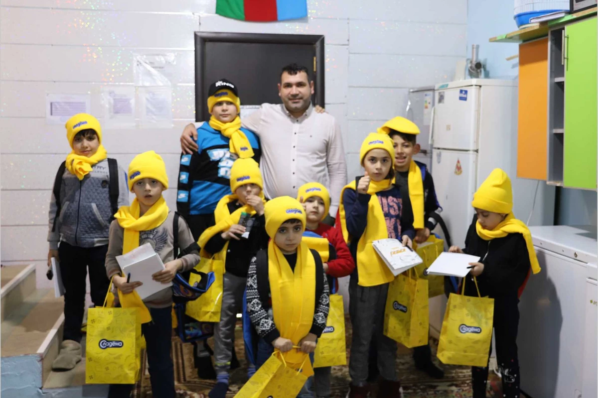 “Avrora Qrup uşaq sığınacaqlarında məskunlaşan uşaqları sevindirib - FOTO