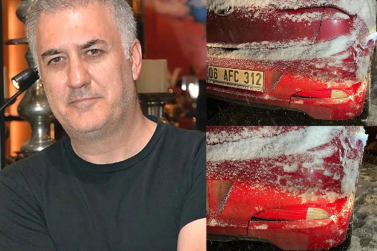 Azərbaycan əsilli aktyor qəzaya düşdü - Vurduğu avtomobilin sahibini axtarır - FOTO