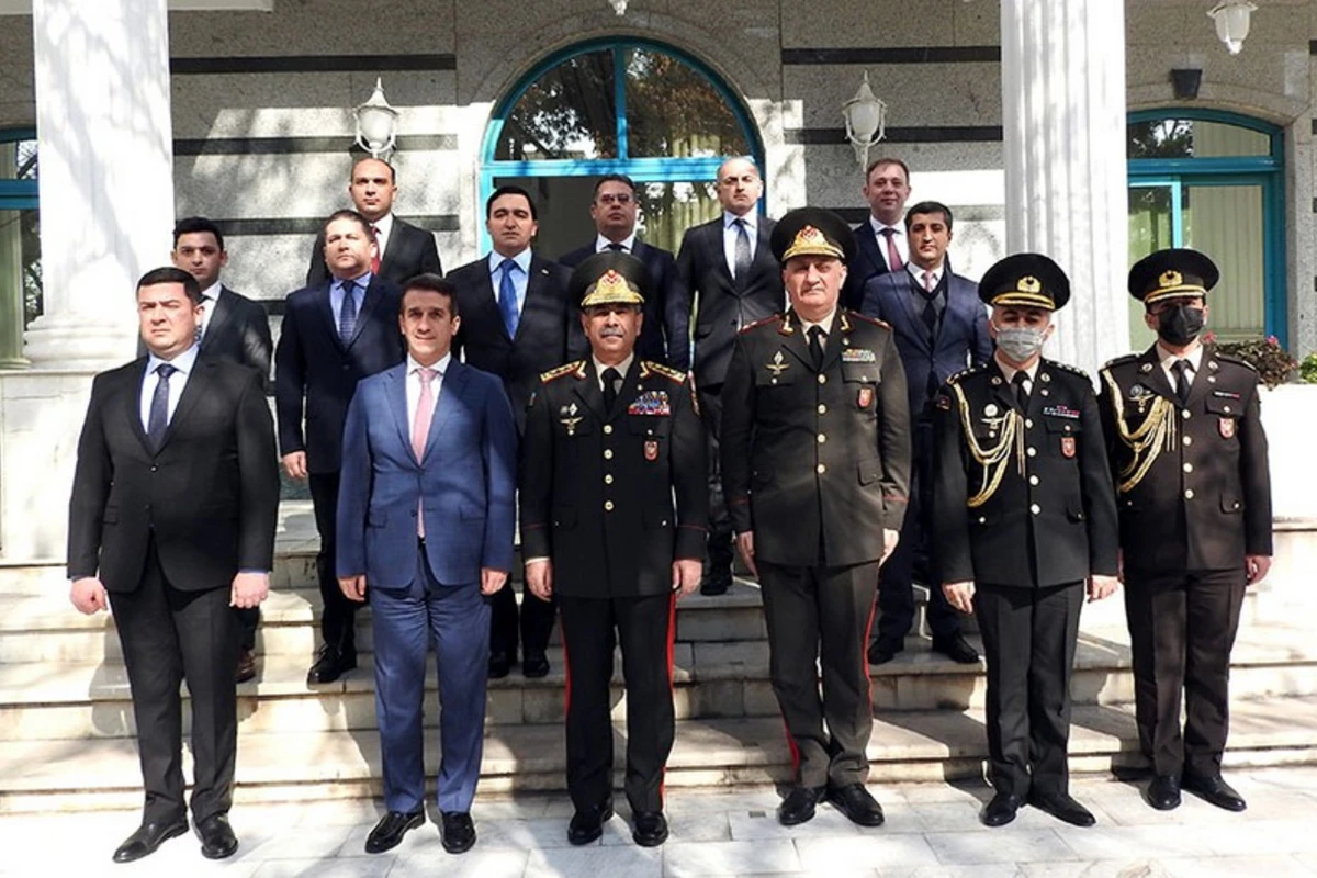 Zakir Həsənov Azərbaycanın İrandakı səfirliyində olub - FOTO