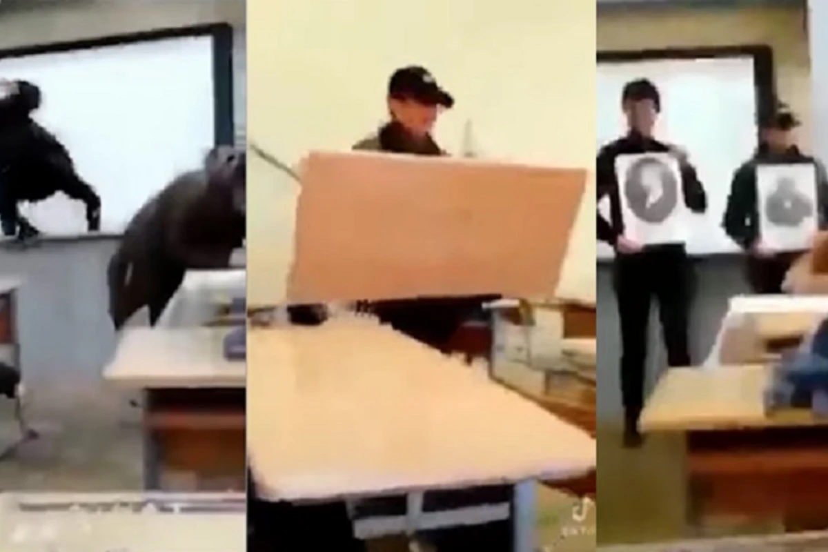 Qalmaqallı görüntüləri yayılan məktəbin direktoru danışdı: Həmin uşaqlar 3 il... - VİDEO