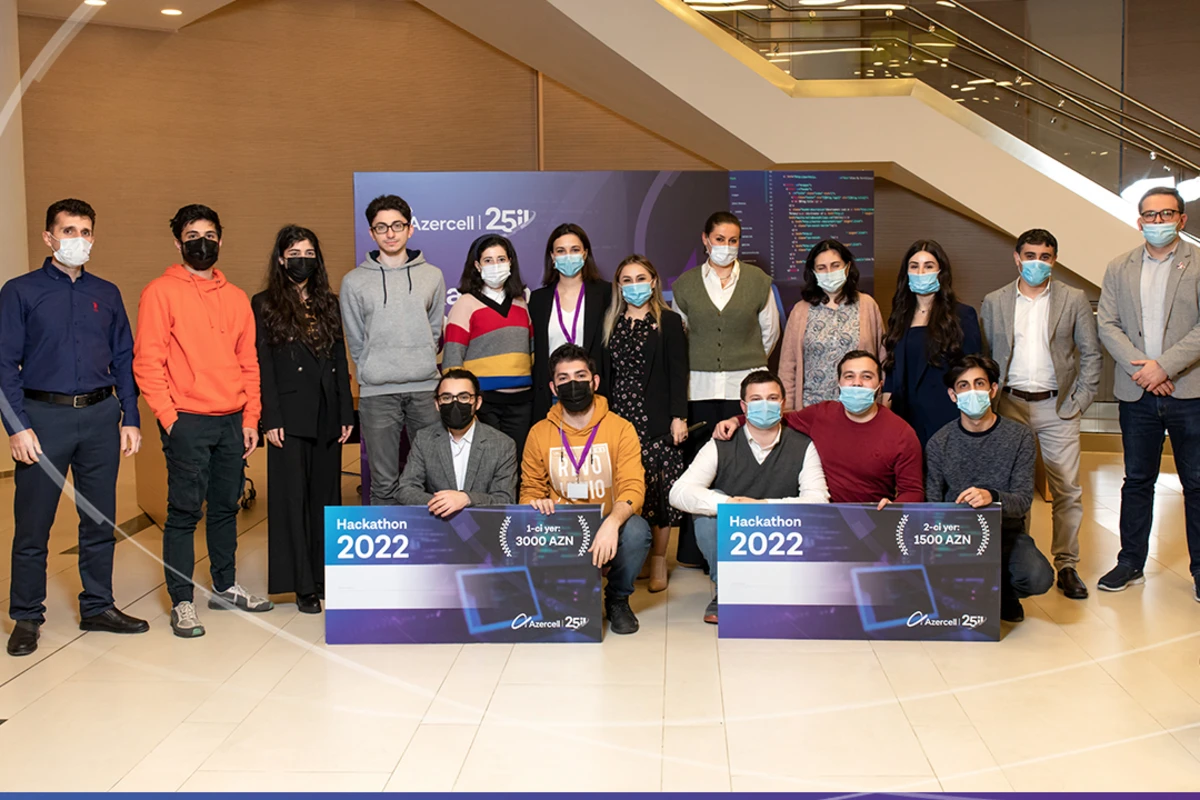 Böyük maraqla izlənilən “Azercell Hackathon 2022” yarışması başa çatdı! - FOTO