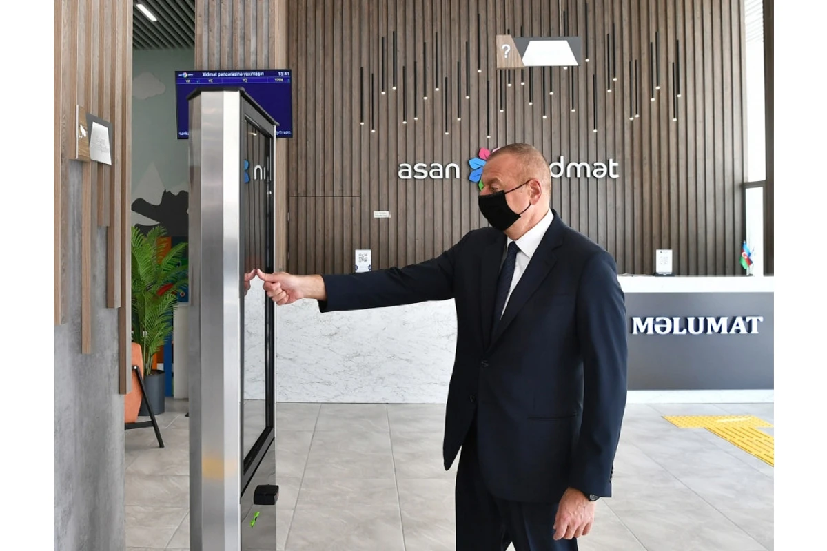Prezident daha bir regional “ASAN xidmət”in açılışında - FOTO