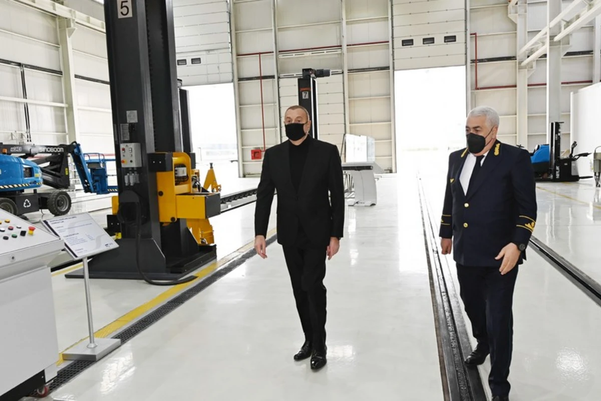 “Azərbaycan Dəmir Yolları” QSC-nin Gəncə lokomotiv deposu istismara verilib - FOTO/VİDEO