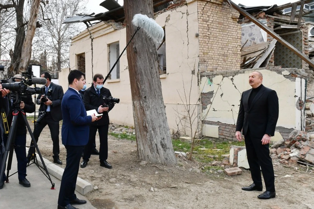 İlham Əliyev Gəncədə müsahibə verib - TAM MƏTN + FOTO