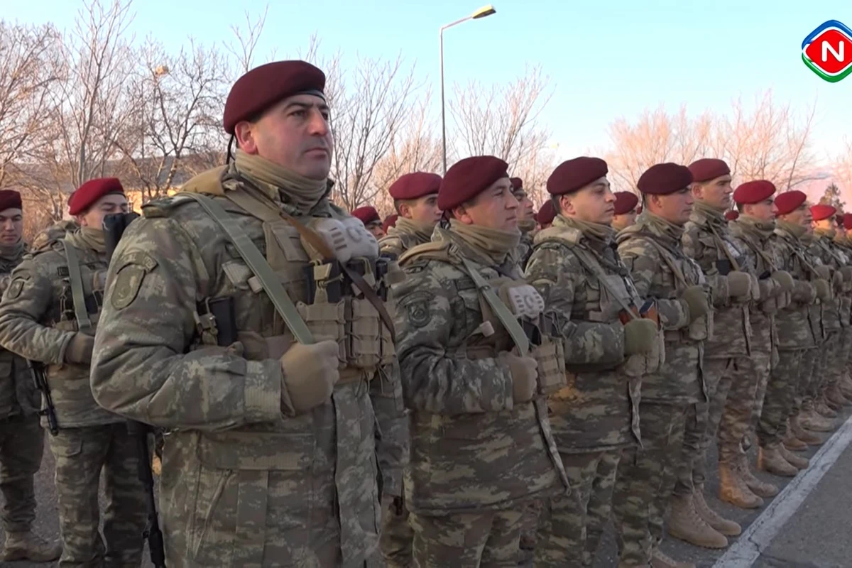 Naxçıvan Qarnizonu Qoşunlarında yeni tədris dövrü başladı - VİDEO