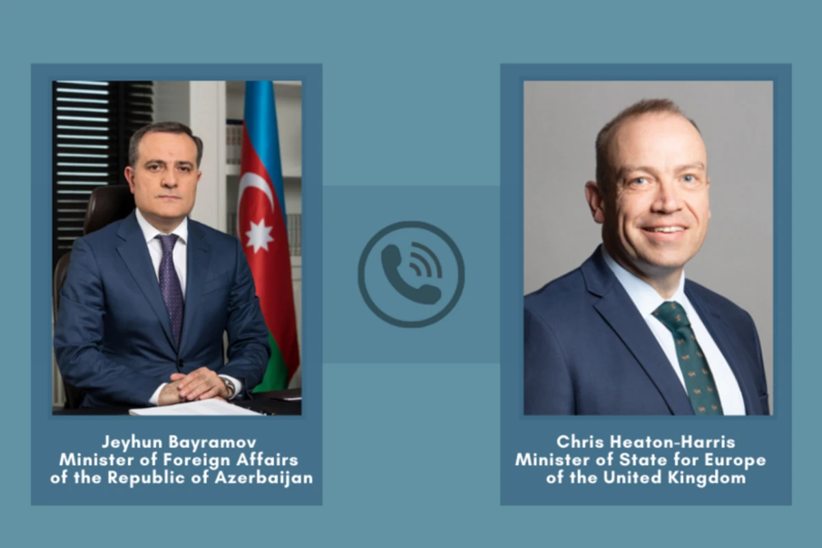 Ceyhun Bayramov britaniyalı nazirlə regional təhlükəsizlik məsələlərini müzakirə etdi