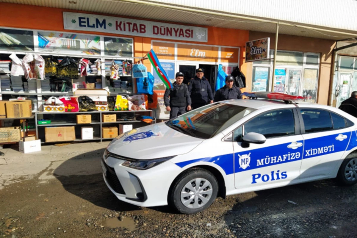 Sərxoş olub obyektlərin şüşəsini sındırdı - FOTO