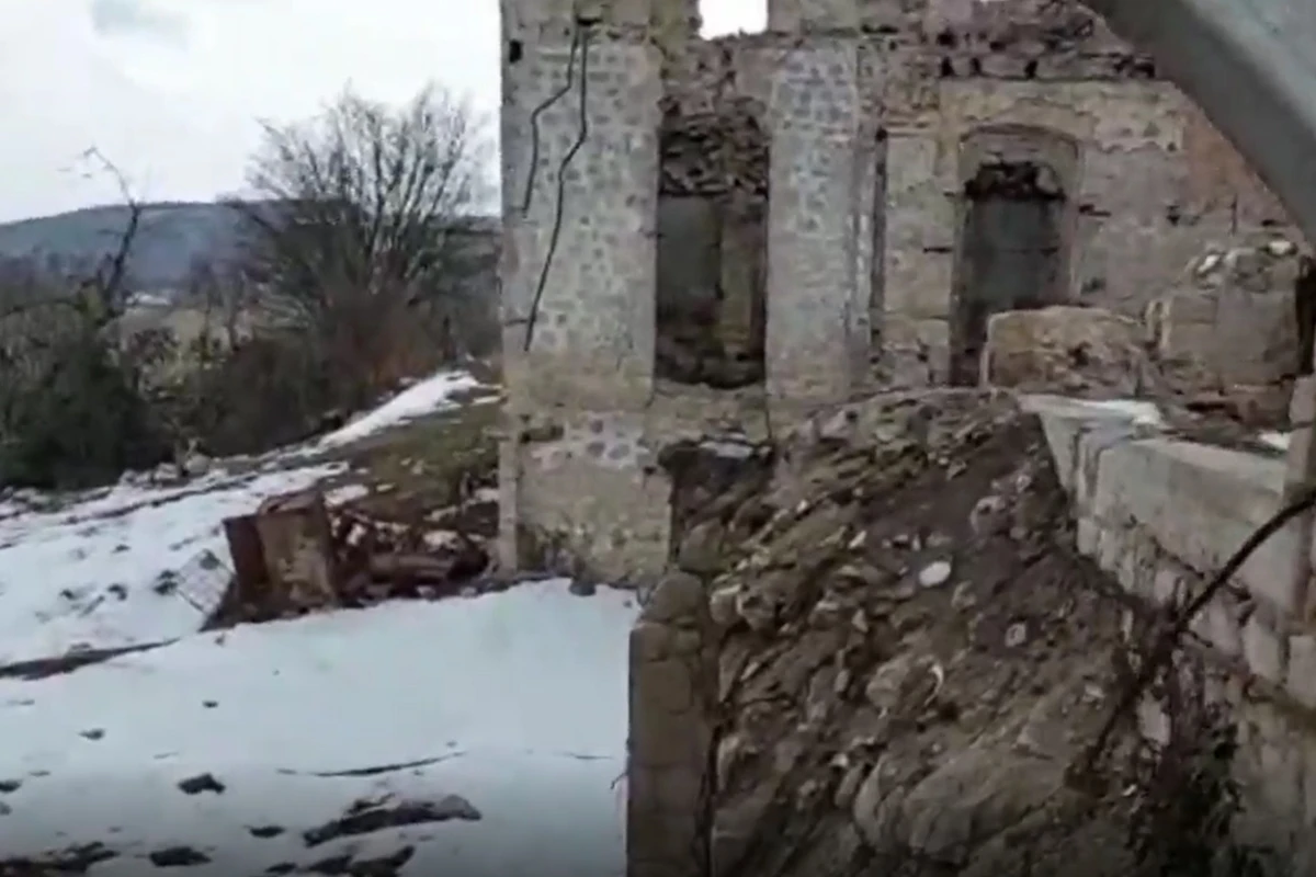 Xalq artistinin Şuşadakı evi - VİDEO