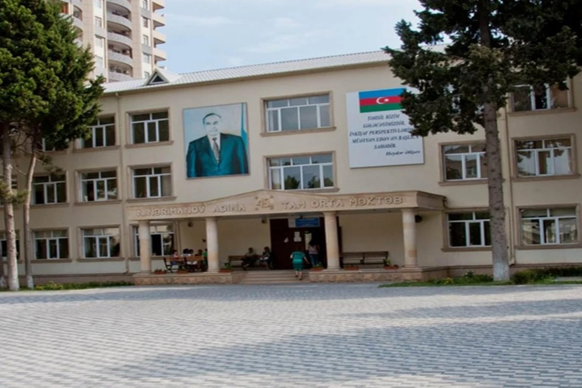 Bakıda koronavirusa görə bağlanan məktəb açılıb