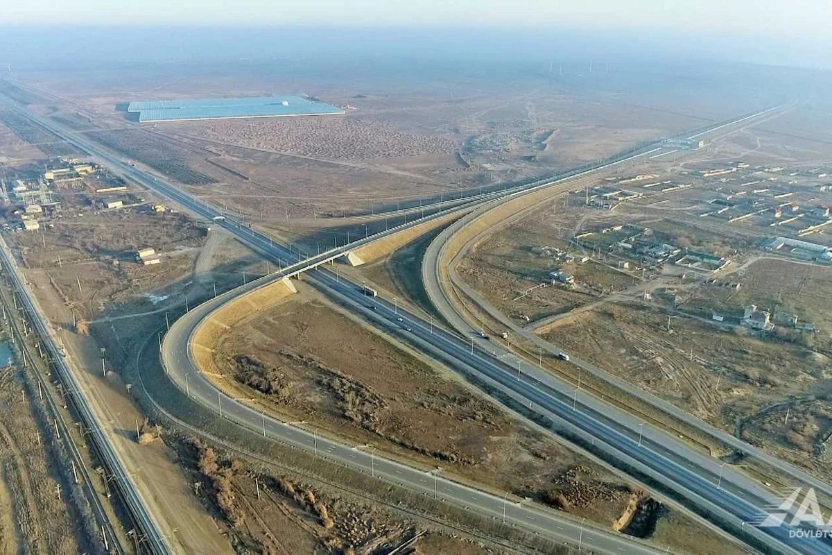 Bakı-Quba-Rusiya sərhədi avtomobil yolunun tikintisi davam etdirilir - FOTO