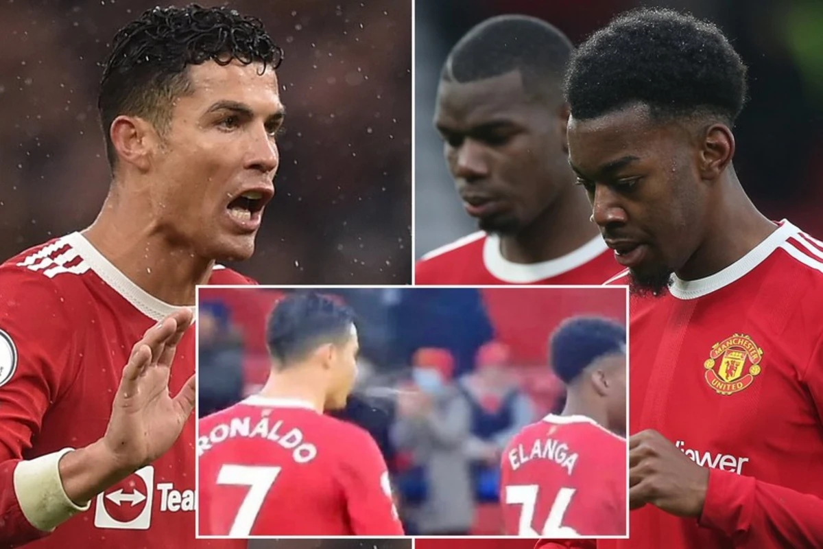 Ronaldu oyundan sonra komanda yoldaşına tüpürdü