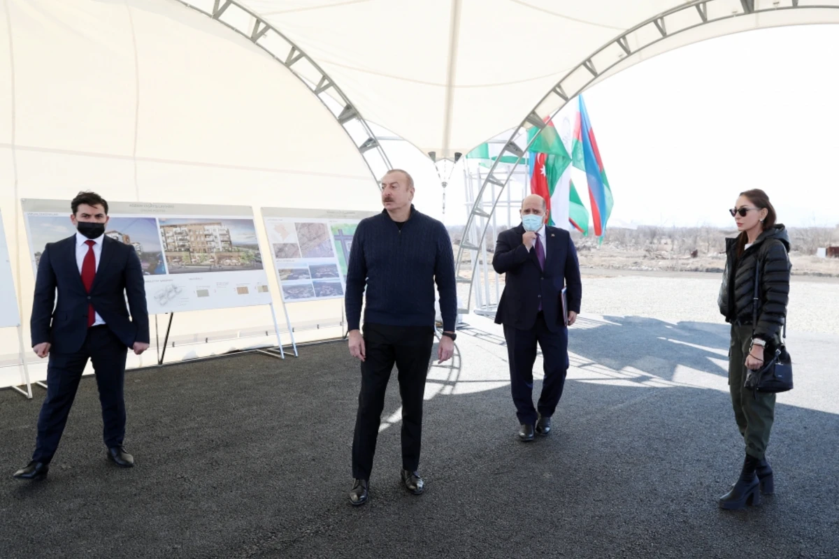 В Агдаме заложен фундамент нового жилого комплекса на 209 квартир