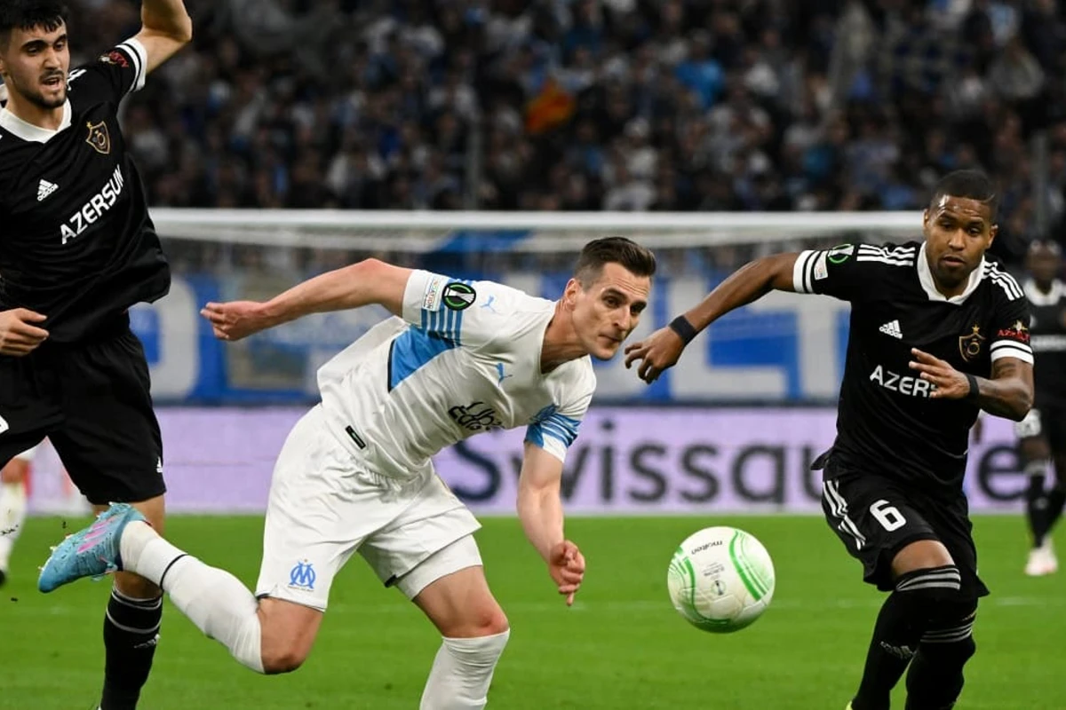 Marsel-Qarabağ matçında ermənilər daha bir təxribat törədiblər - FOTO
