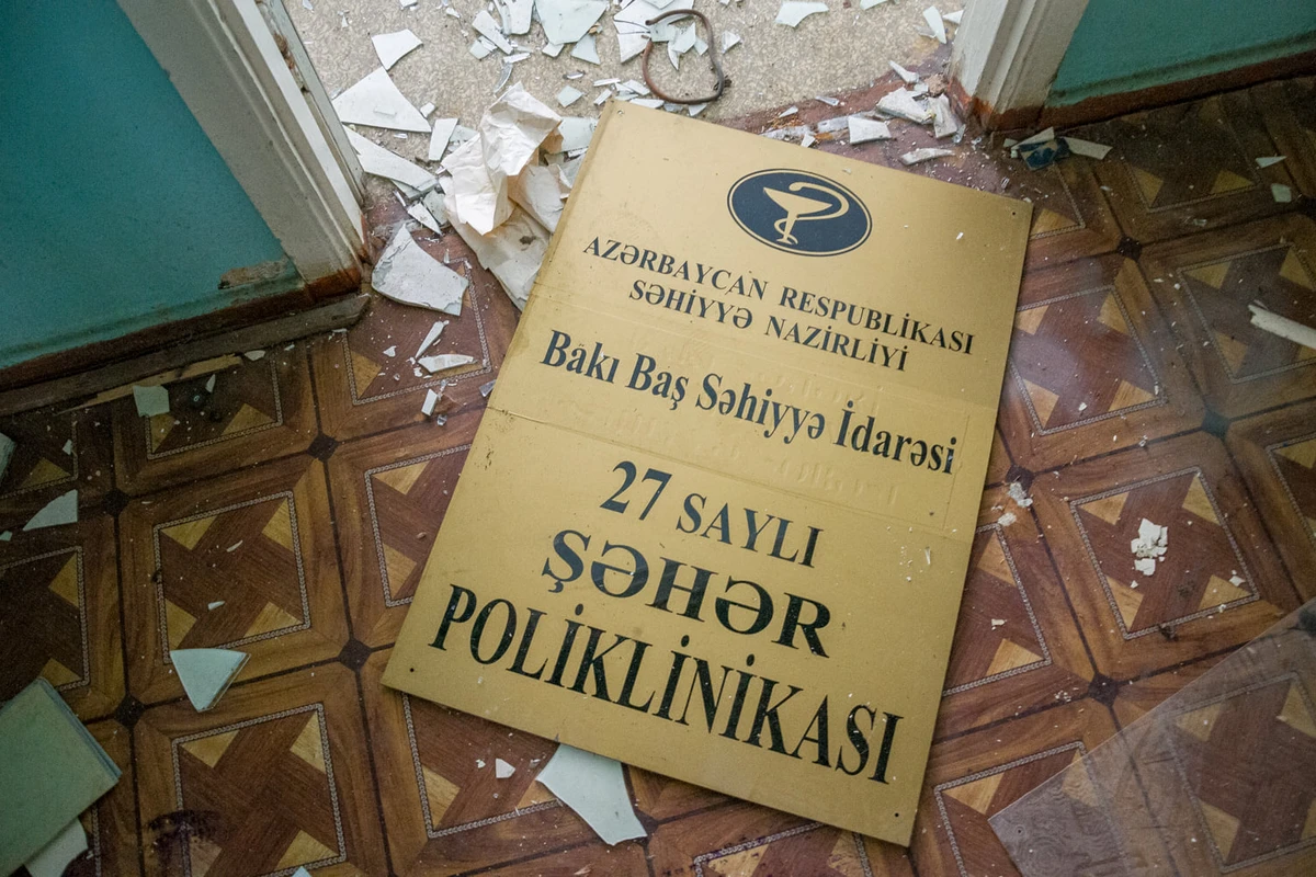 Bakıda uşaqların qorxulu poliklinikasının SON HALI - FOTO