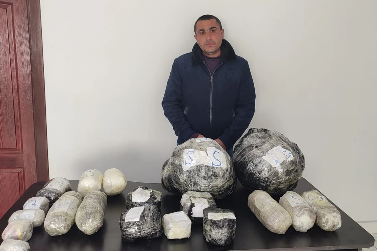 Xarici narkotacirin kuryeri TUTULDU