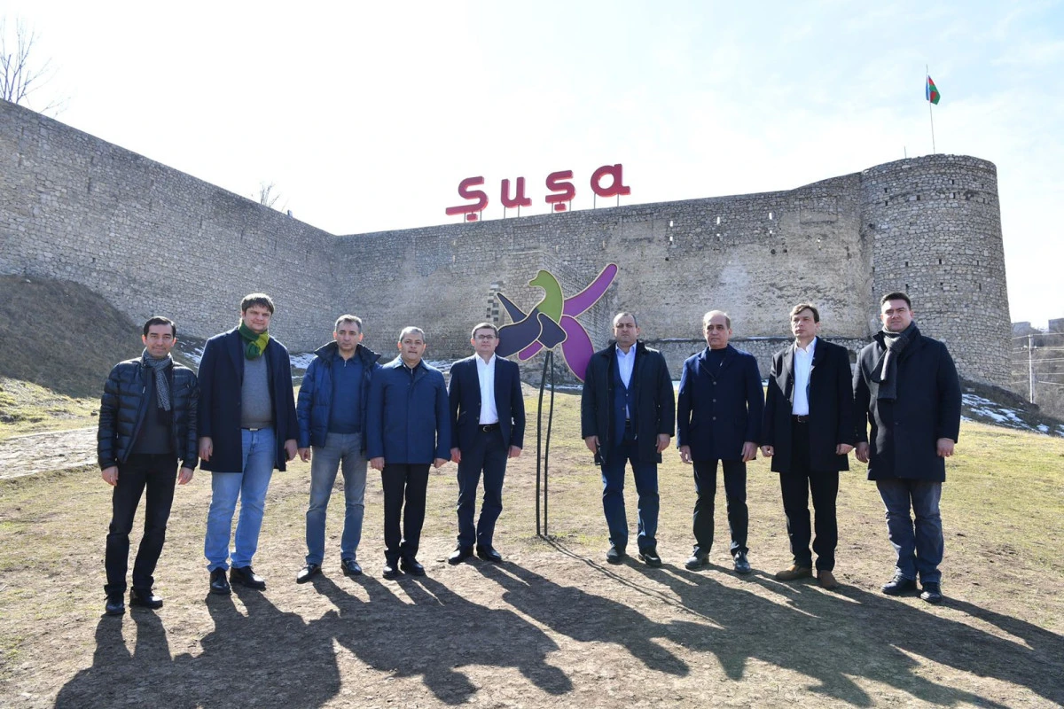 Moldova parlamentinin sədri Füzuli və Şuşaya səfər etdi