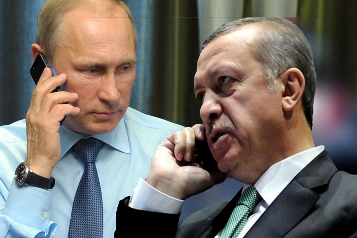 Ərdoğanla Putin arasında telefon danışığı olub