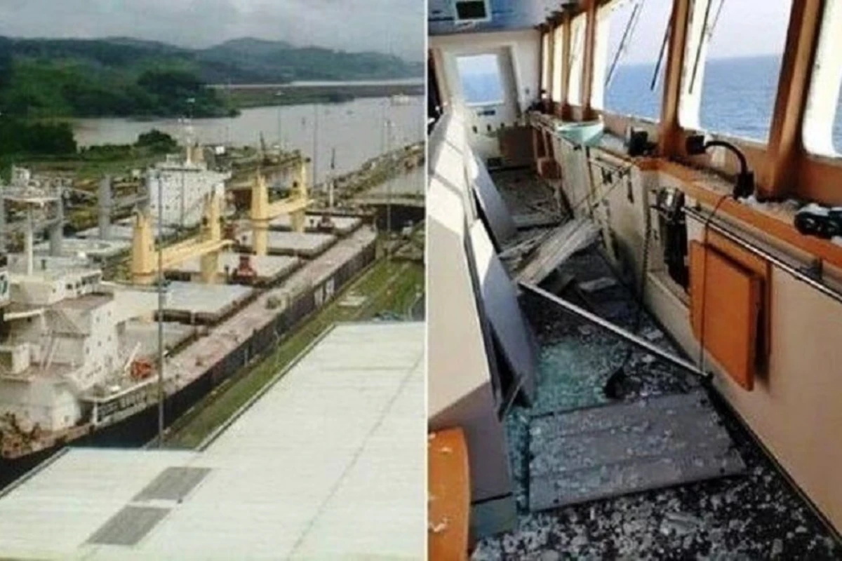 Бомба попала в турецкий корабль в Черном море