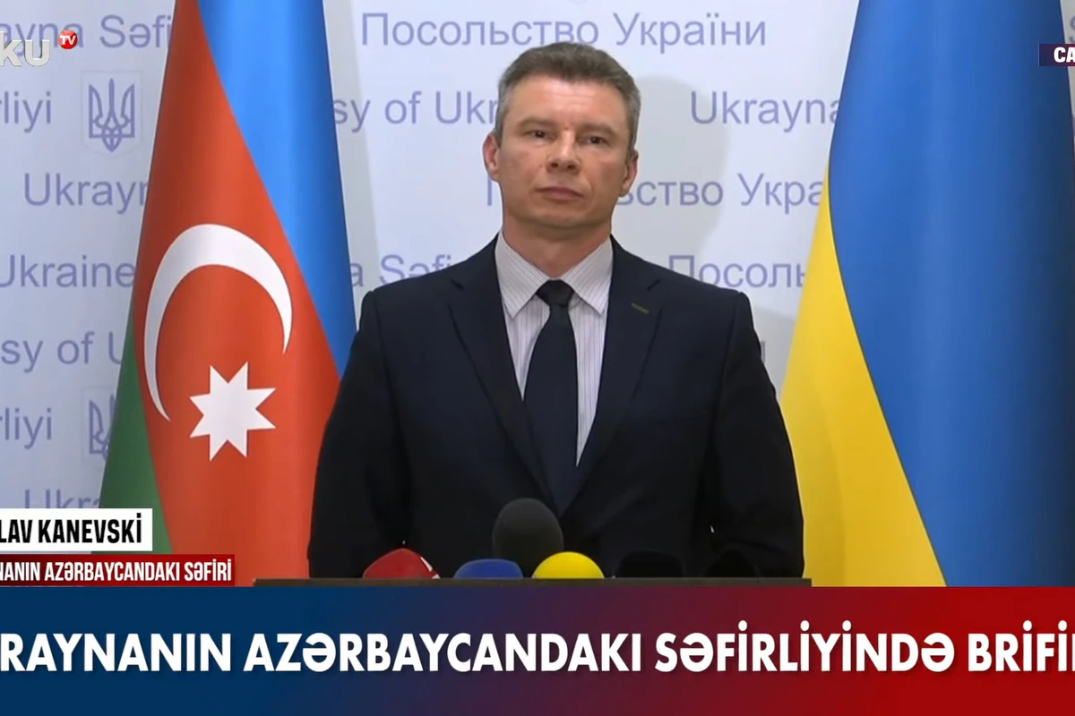 Səfir: Ukrayna dəstəyə görə Azərbaycan xalqına minnətdardır - VİDEO