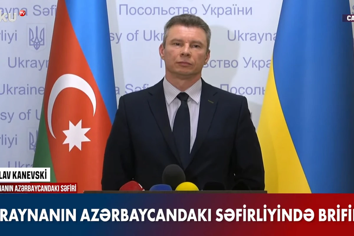 Посол Украины поблагодарил азербайджанский народ за поддержку - ВИДЕО