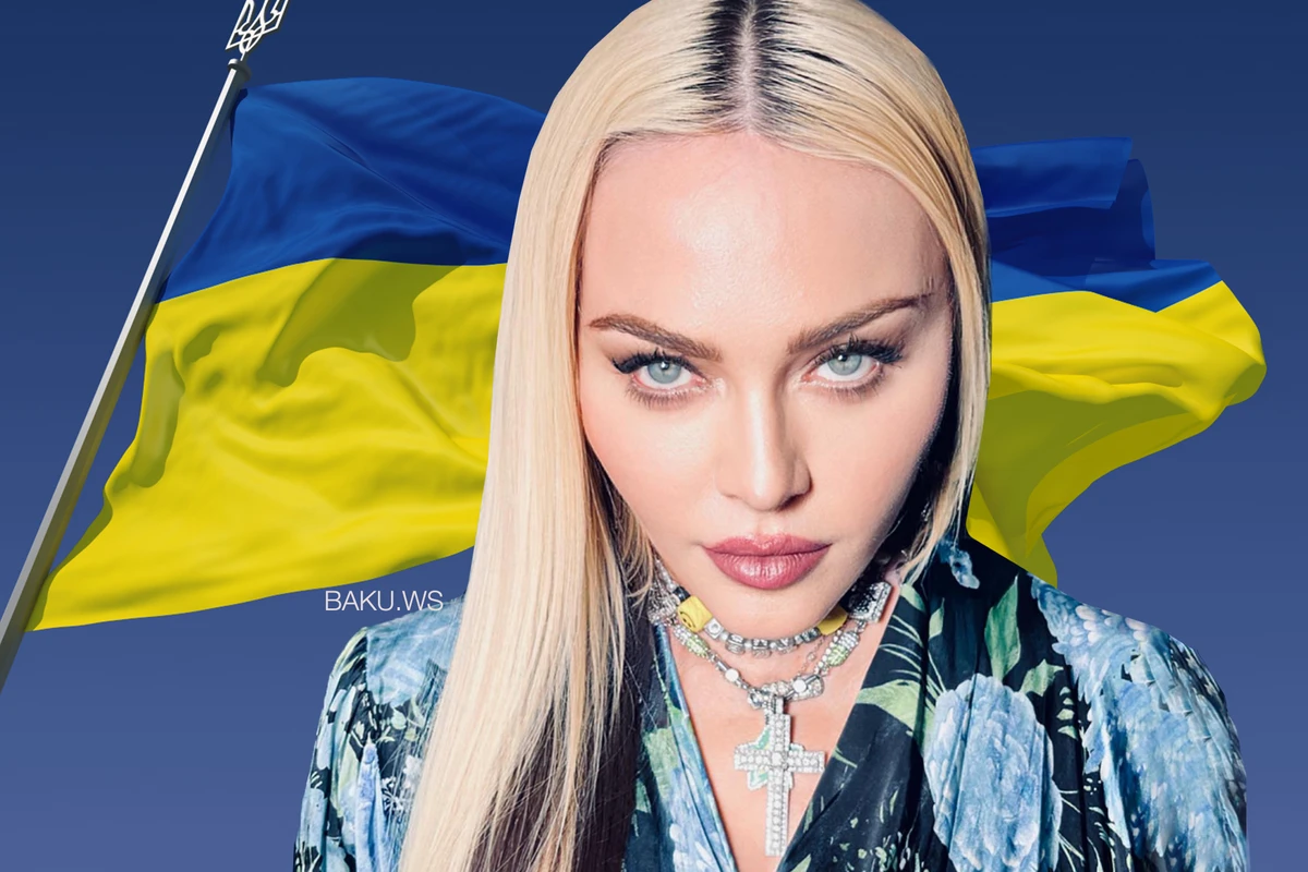 Madonnadan Ukraynaya dəstək - FOTO
