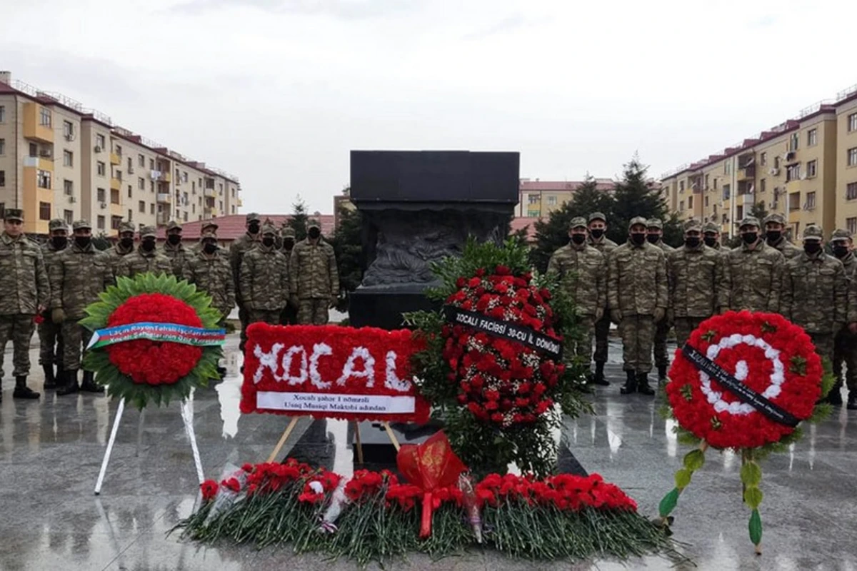 Xocalı soyqırımının 30-cu ildönümü ilə əlaqədar Azərbaycan Ordusunda silsilə tədbirlər keçirilib